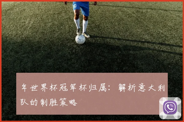 年世界杯冠军杯归属：解析意大利队的制胜策略